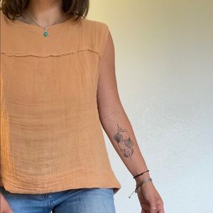 Free People Muslin Top